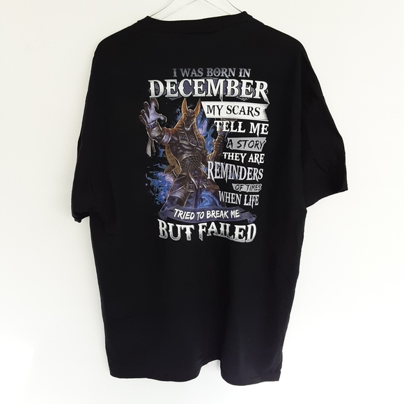 Graphic Tee for December Birthday Sz 2XL NWT - Picture 6 of 7
